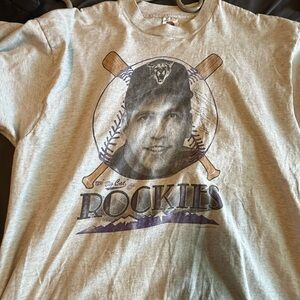 Fruit of the Loom Gray Rockies Graphic Tee